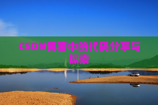 CSDN博客中的代码分享与探索